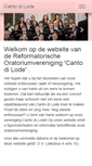 Mobile Screenshot of cantodilode.nl