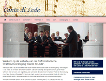 Tablet Screenshot of cantodilode.nl